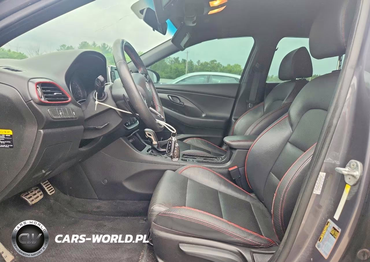 2019 Hyundai Elantra Gt N Line VIN:KMHH55LC5KU092432 - 7