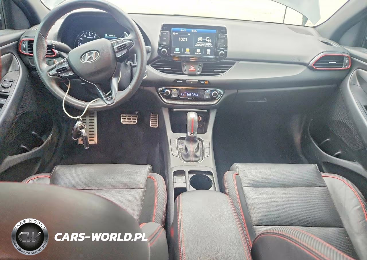 2019 Hyundai Elantra Gt N Line VIN:KMHH55LC5KU092432 - 8