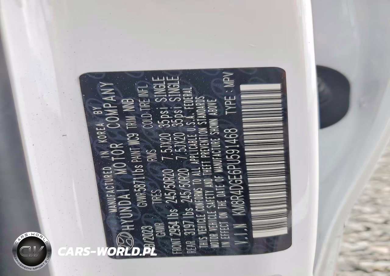 2023 Hyundai Palisade Sel Premium VIN:KM8R4DGE6PU591468 - 13