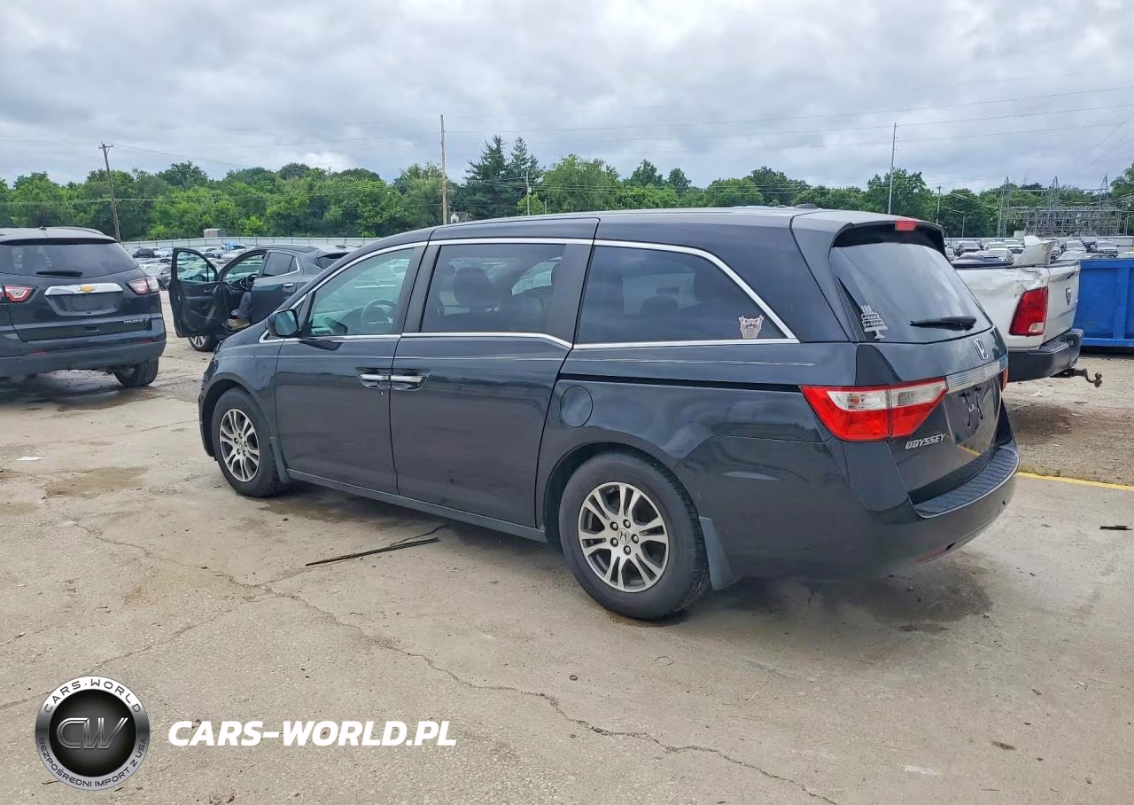 2013 Honda Odyssey Exl VIN:5FNRL5H63DB069535 - 2
