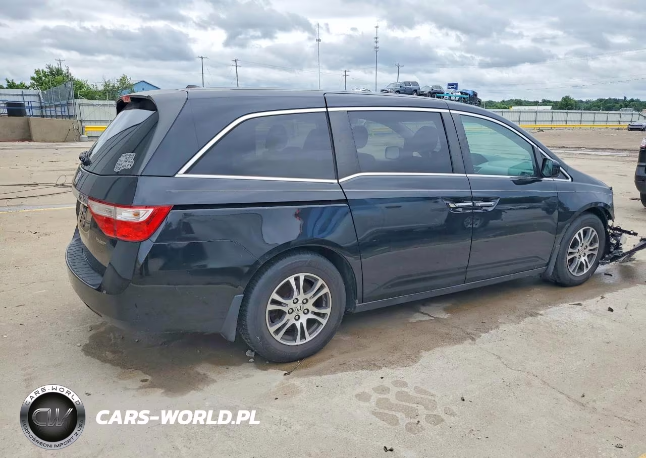 2013 Honda Odyssey Exl VIN:5FNRL5H63DB069535 - 3