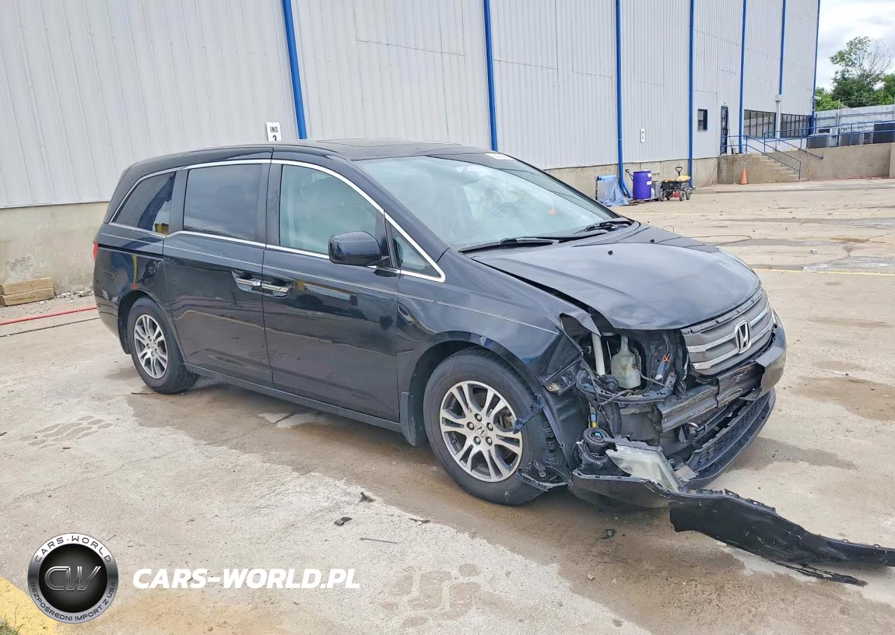2013 Honda Odyssey Exl VIN:5FNRL5H63DB069535 - 4