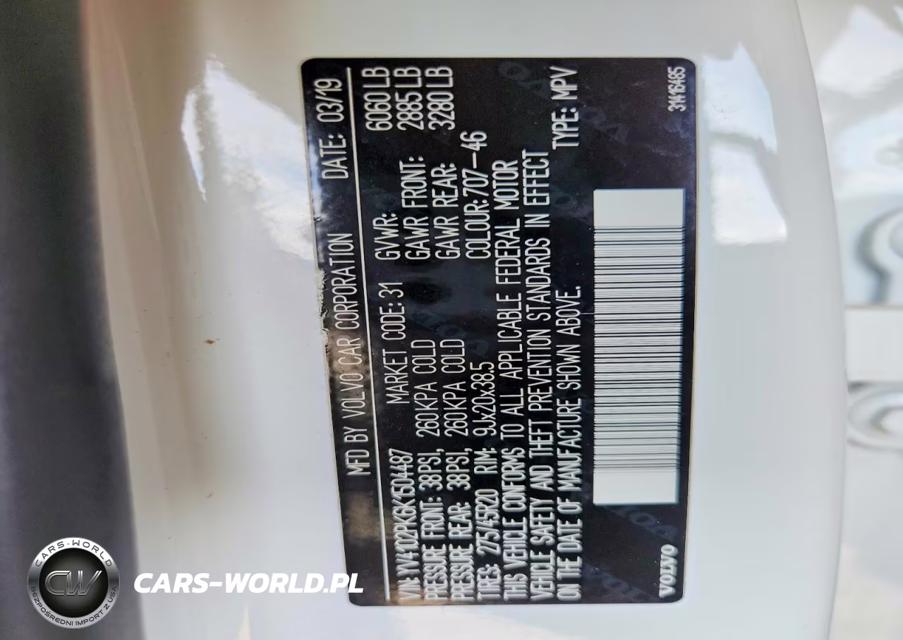 2019 Volvo Xc90 T5 Momentum VIN:YV4102PK6K1504487 - 13