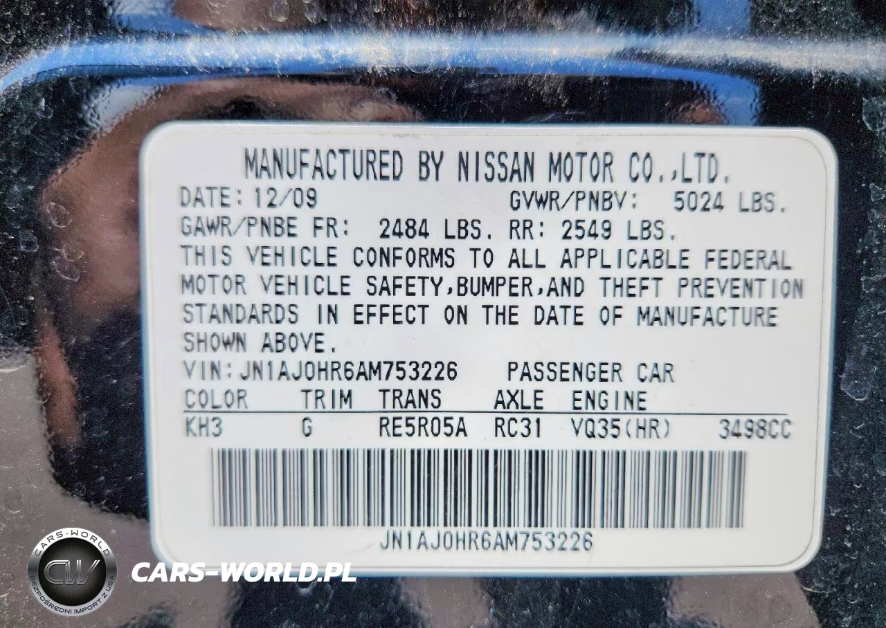 2010 Infiniti Ex35 Base VIN:JN1AJ0HR6AM753226 - 12