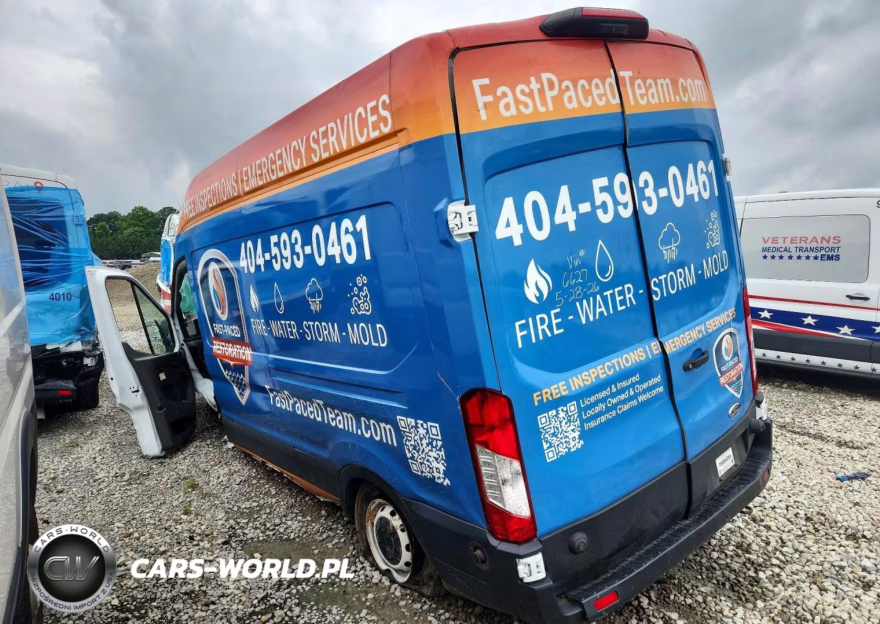 2020 Ford Transit T-250 Delivery Van VIN:1FTBR1X88LKA56227 - 2