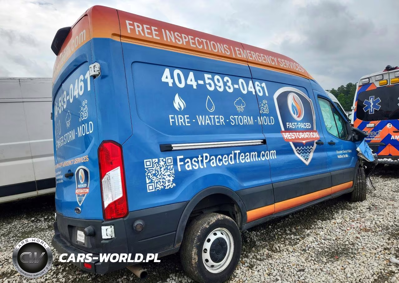 2020 Ford Transit T-250 Delivery Van VIN:1FTBR1X88LKA56227 - 3