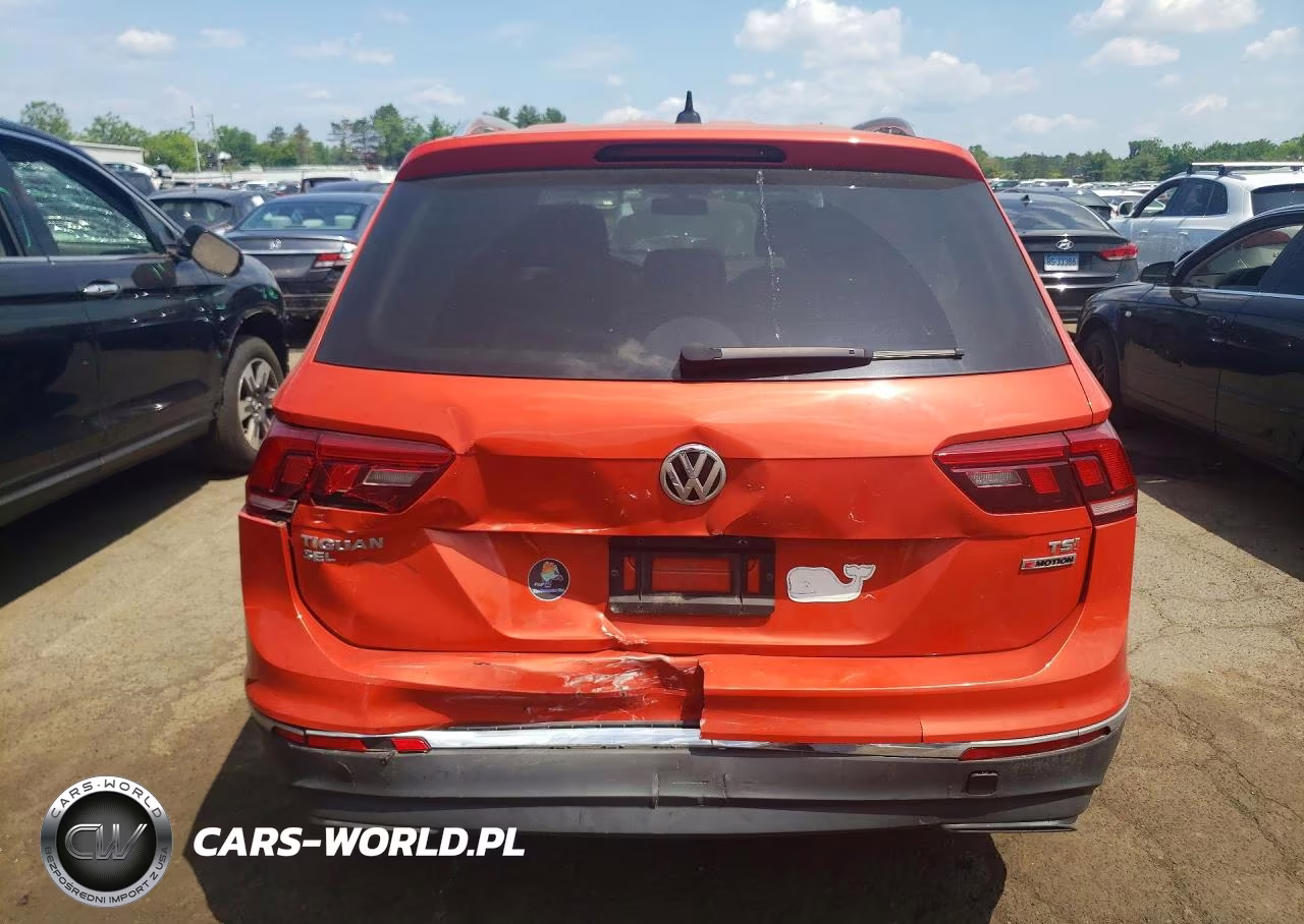 2018 Volkswagen Tiguan Se VIN:3VV2B7AX9JM078588 - 6
