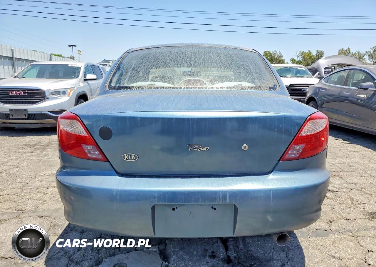 2001 Kia Rio Base VIN:KNADC123916050476 - 6