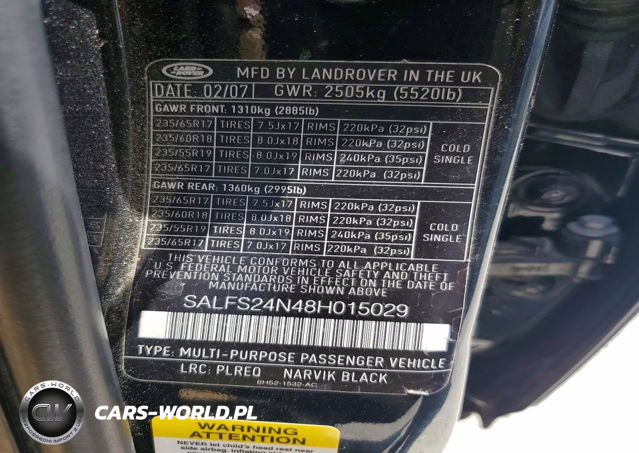 2008 Land Rover Lr2 Se Technology VIN:SALFS24N48H015029 - 13