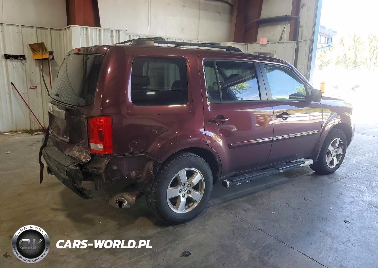 2011 Honda Pilot Exln VIN:5FNYF4H72BB038098 - 3