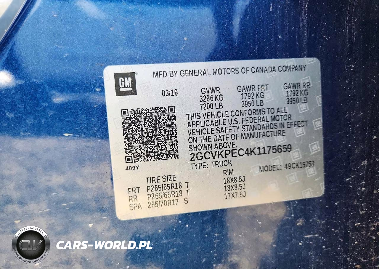 2019 Chevrolet Silverado Ld K1500 Lt VIN:2GCVKPEC4K1175659 - 12