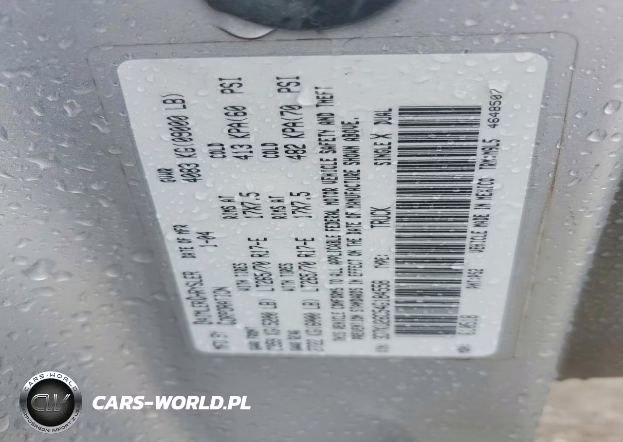 2004 Dodge Ram 2500 St VIN:3D7KU28C54G184558 - 12