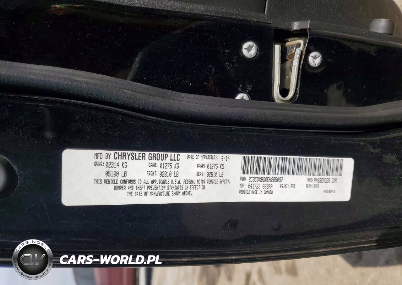 2014 Dodge Charger Se VIN:2C3CDXBG0EH285097 - 12