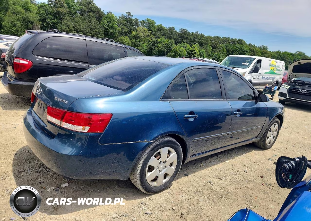 2006 Hyundai Sonata Gl VIN:5NPET46C36H134647 - 3