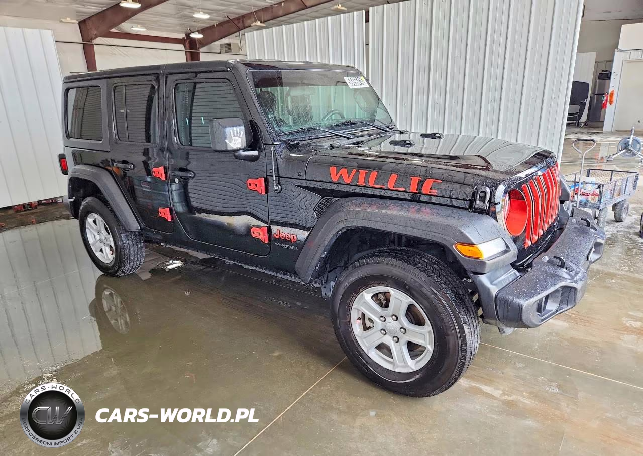 2022 Jeep Wrangler Unlimited Sport VIN:1C4HJXDG3NW240812 - 4