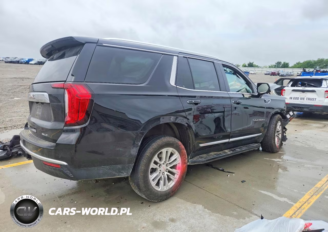 2022 GMC Yukon Slt VIN:1GKS2BKD4NR254736 - 3