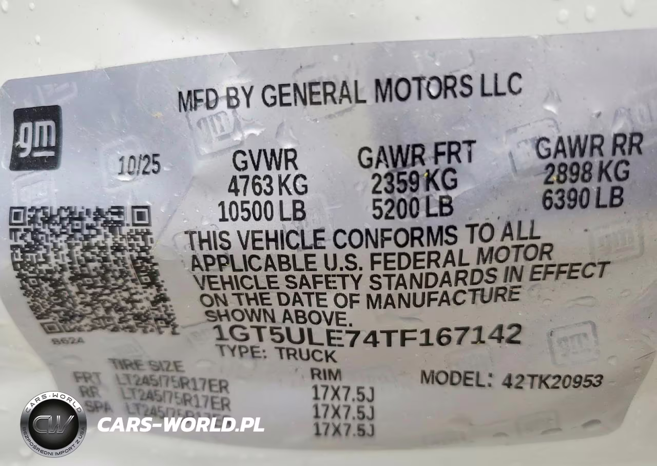 2026 GMC Sierra 2500Hd , Long Bed, Pro, Rwd VIN:1GT5ULE74TF167142 - 12