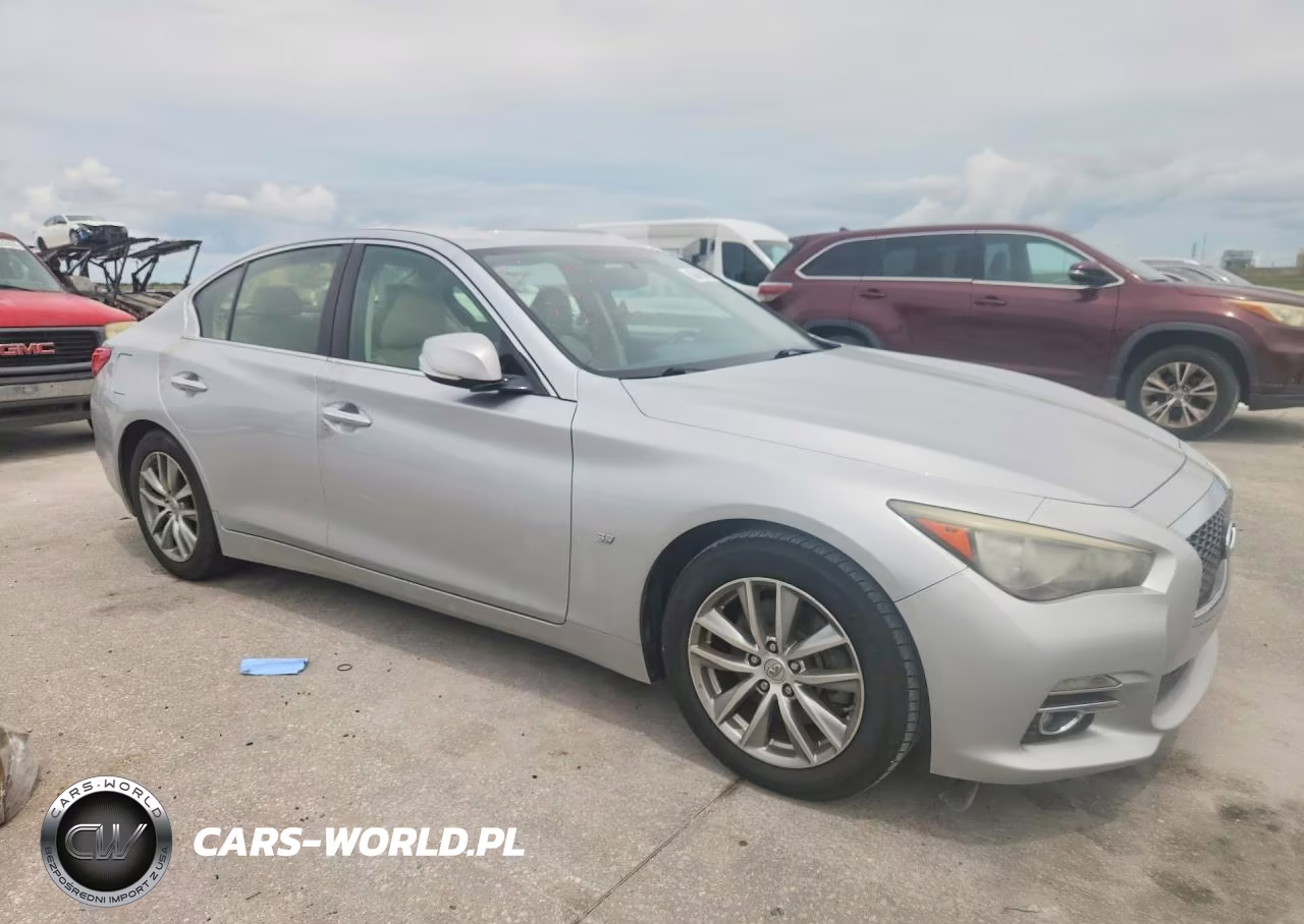 2014 Infiniti Q50 Premium VIN:JN1BV7AP8EM680179 - 4