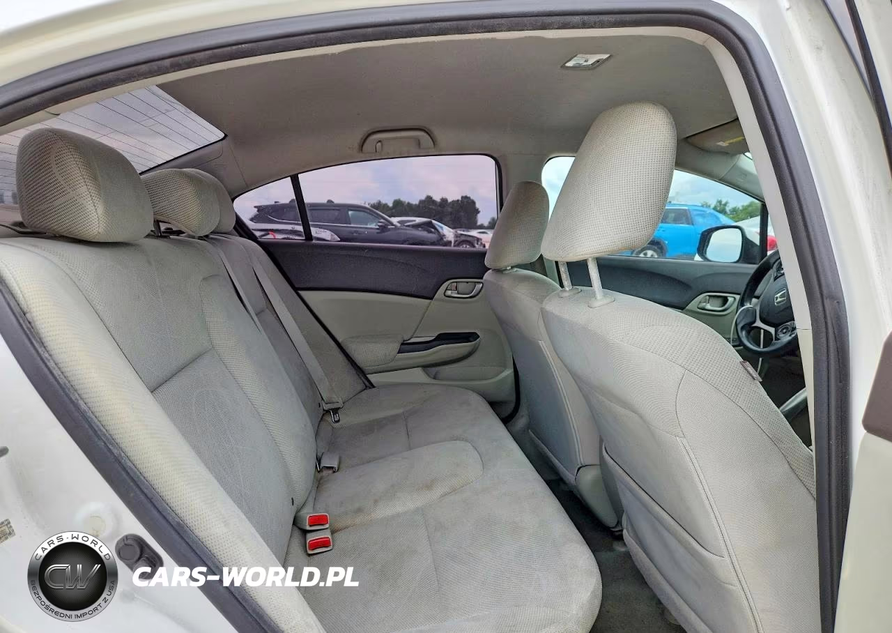 2012 Honda Civic Lx VIN:2HGFB2F59CH328988 - 10
