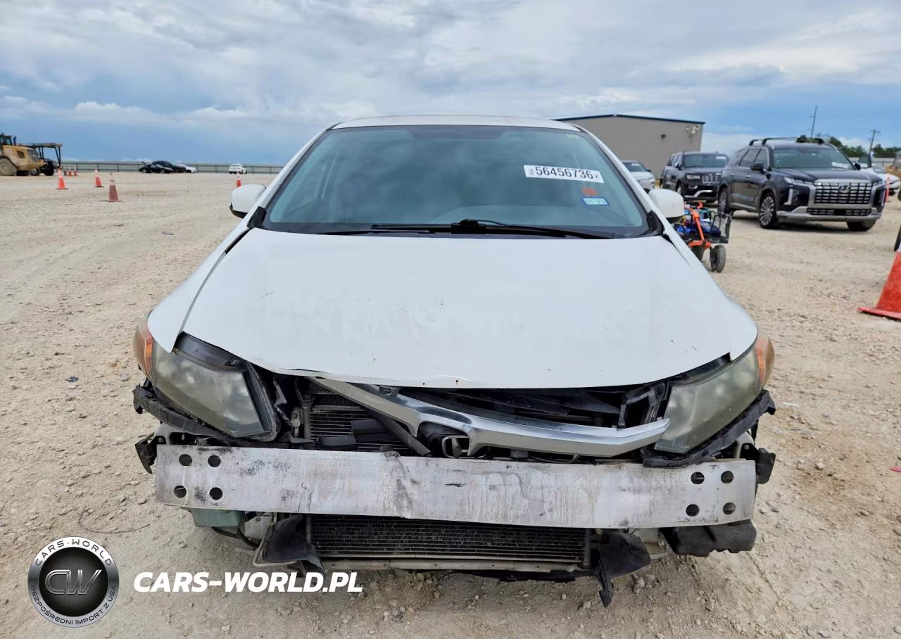 2012 Honda Civic Lx VIN:2HGFB2F59CH328988 - 5