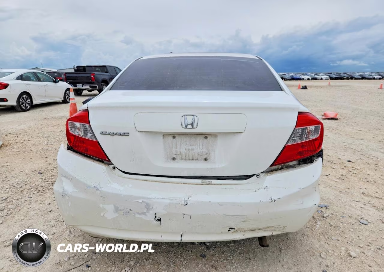2012 Honda Civic Lx VIN:2HGFB2F59CH328988 - 6