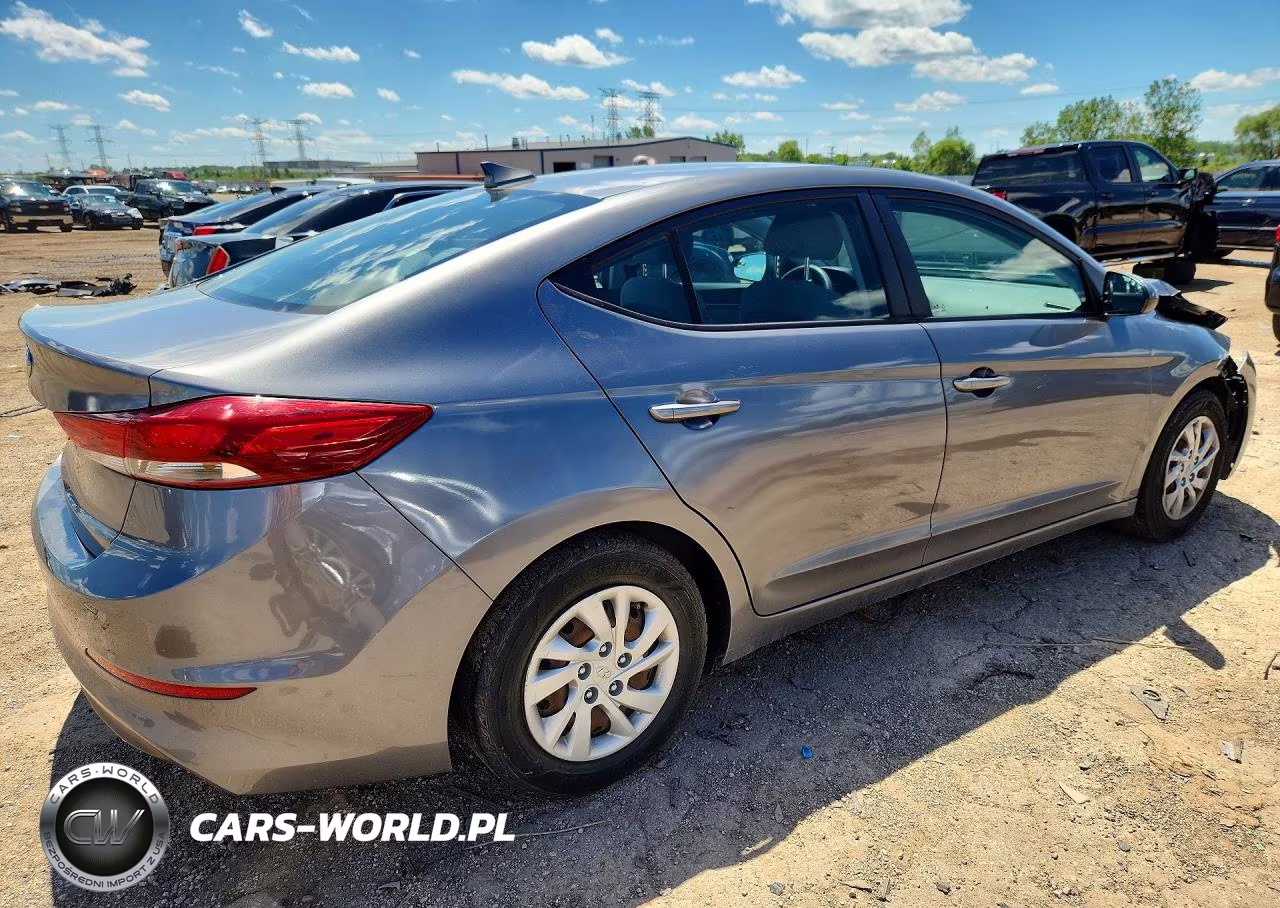2018 Hyundai Elantra Se VIN:5NPD74LF5JH364343 - 3