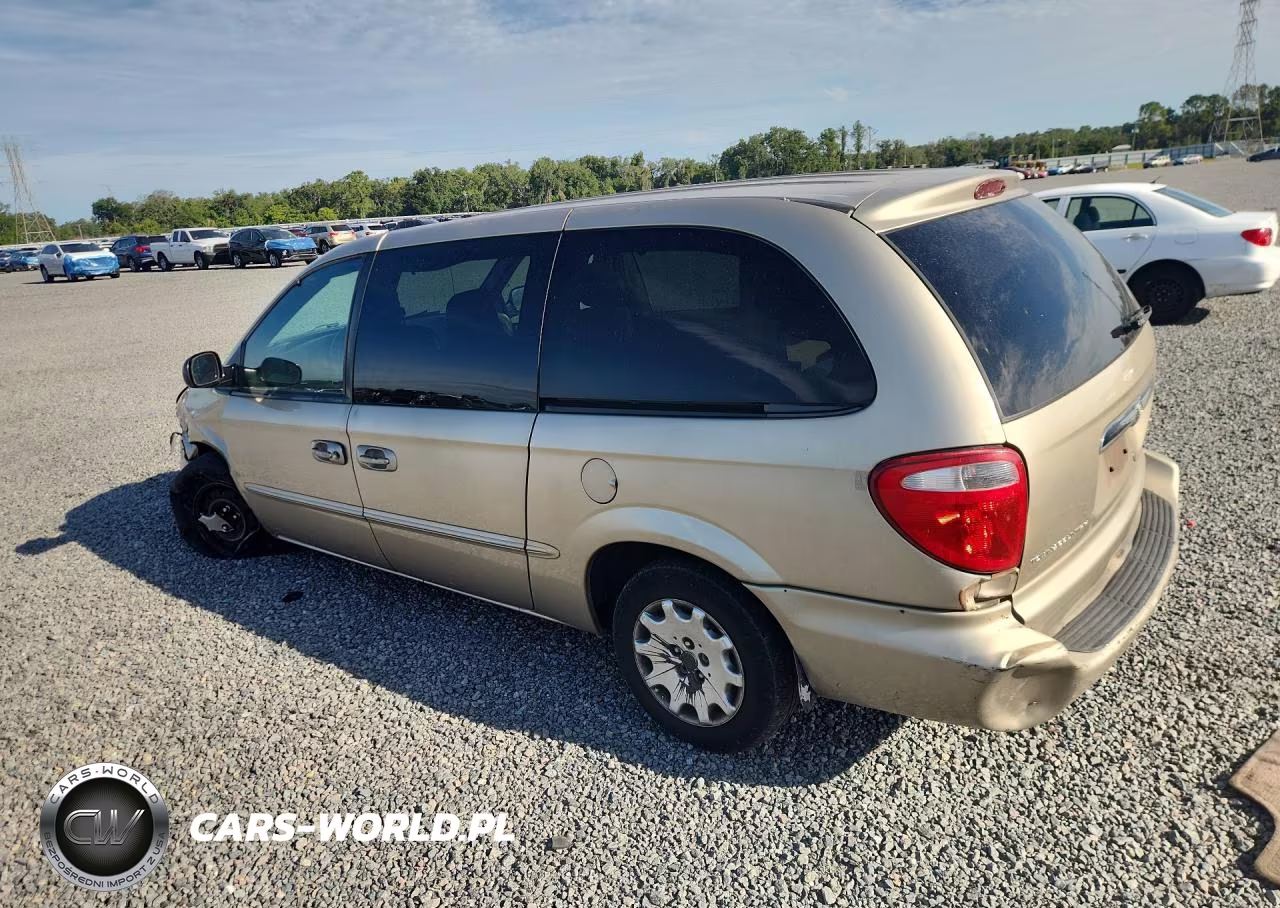 2001 Chrysler Town & Country Lx VIN:1C4GP44381B273263 - 2