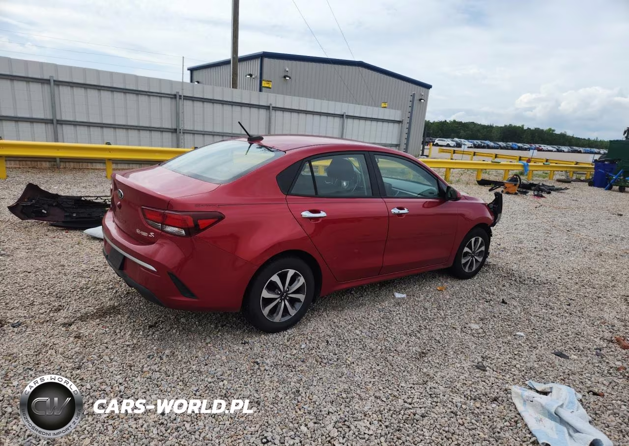2021 Kia Rio S VIN:3KPA24AD7ME391104 - 3
