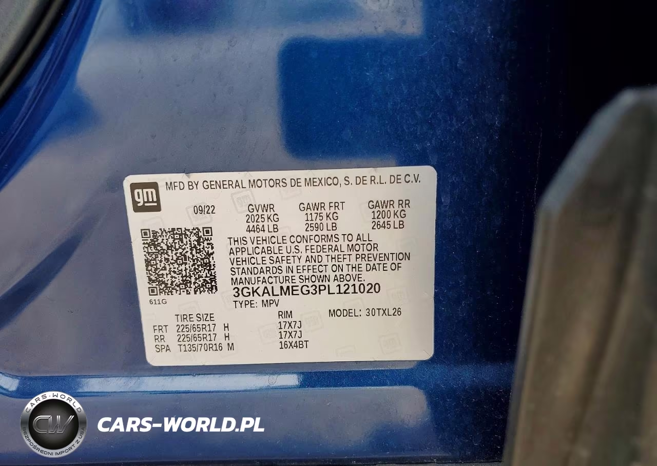 2023 GMC Terrain Sle VIN:3GKALMEG3PL121020 - 12