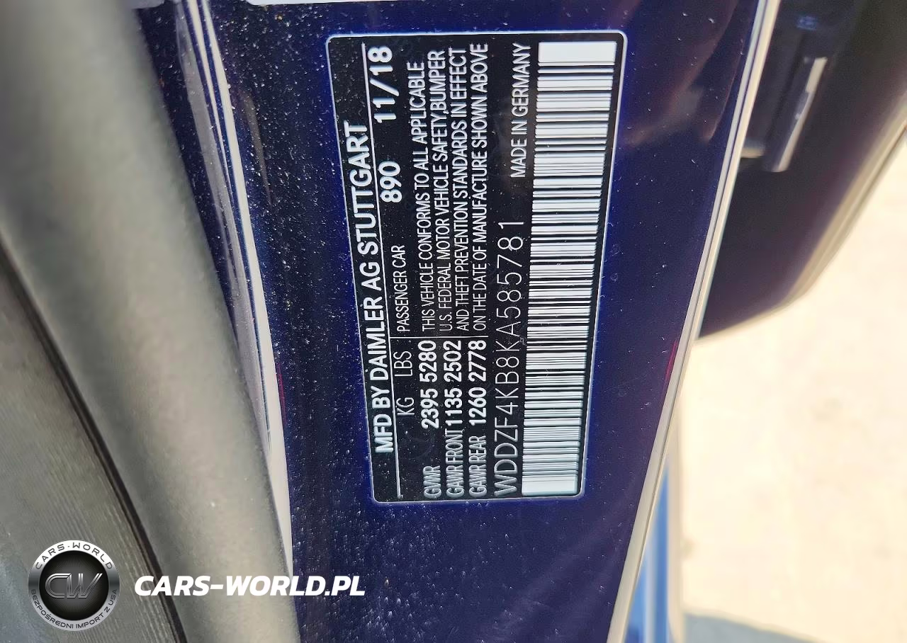 2019 Mercedes-Benz E 300 4Matic VIN:WDDZF4KB8KA585781 - 13