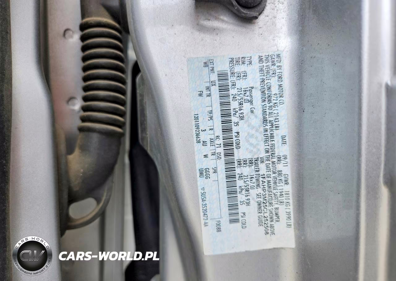 2012 Ford Focus Sel VIN:1FAHP3M25CL252508 - 12