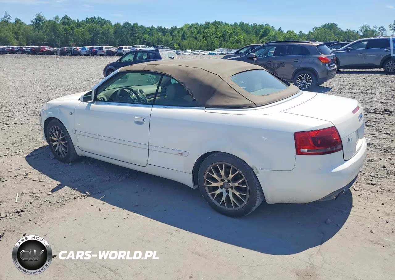 2009 Audi A4 2.0T Cabriolet Quattro VIN:WAUDF48H59K004397 - 2