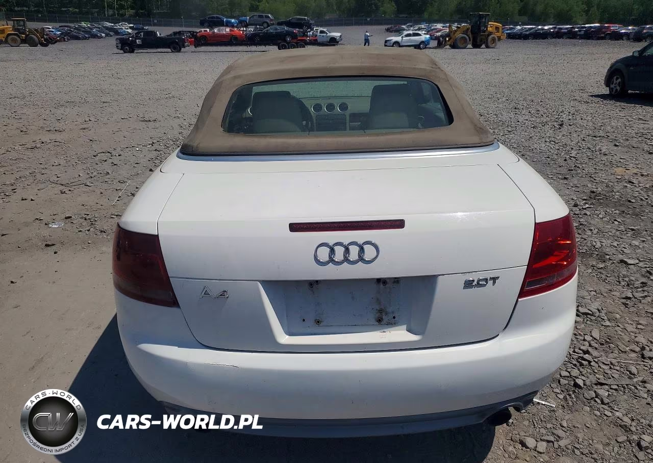 2009 Audi A4 2.0T Cabriolet Quattro VIN:WAUDF48H59K004397 - 6