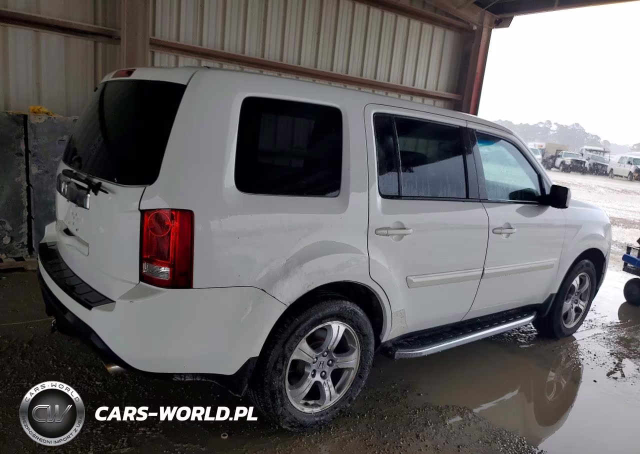 2014 Honda Pilot Exl VIN:5FNYF3H54EB017881 - 3