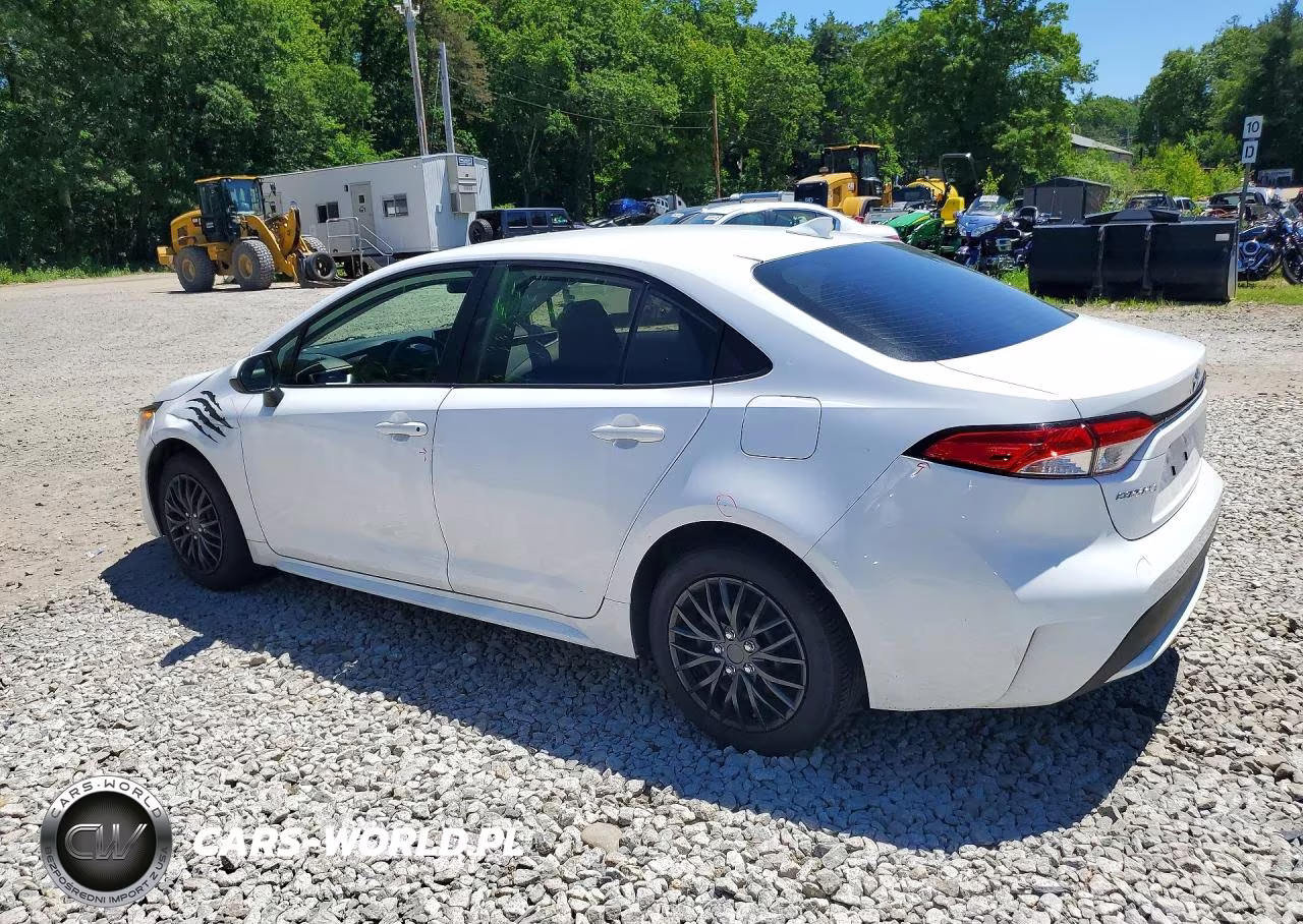 2021 Toyota Corolla Le VIN:JTDEPMAE9MJ141765 - 2