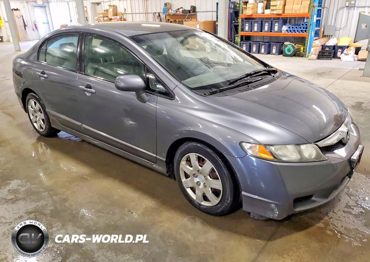2009 Honda Civic Lx VIN:19XFA16599E026827 - 4