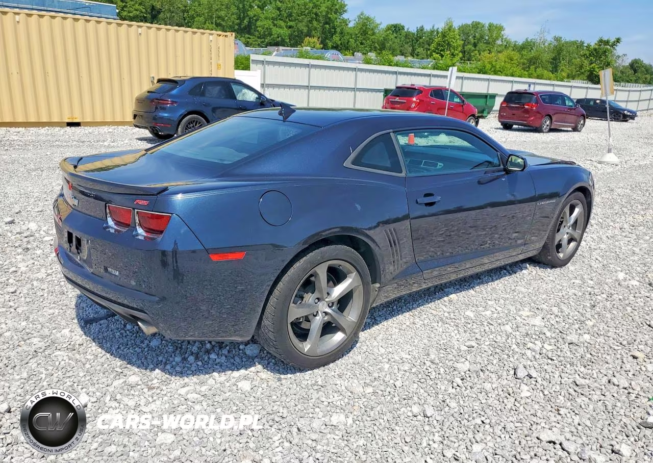 2013 Chevrolet Camaro Lt VIN:2G1FC1E30D9190476 - 3