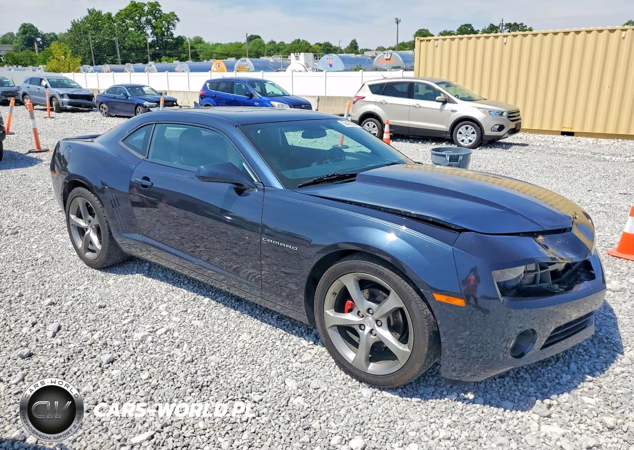 2013 Chevrolet Camaro Lt VIN:2G1FC1E30D9190476 - 4
