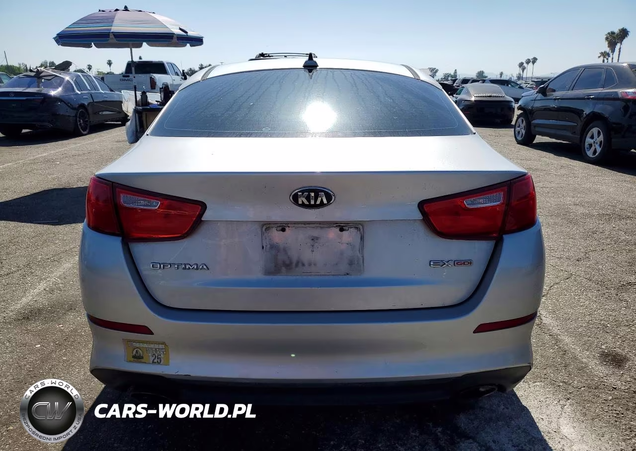 2014 Kia Optima Ex VIN:5XXGN4A76EG301624 - 6