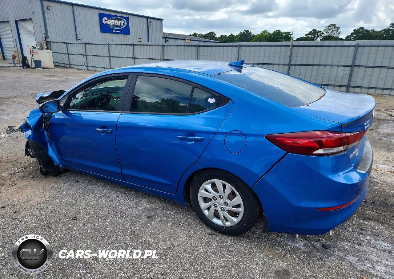 2017 Hyundai Elantra Se VIN:KMHD74LF6HU400715 - 2
