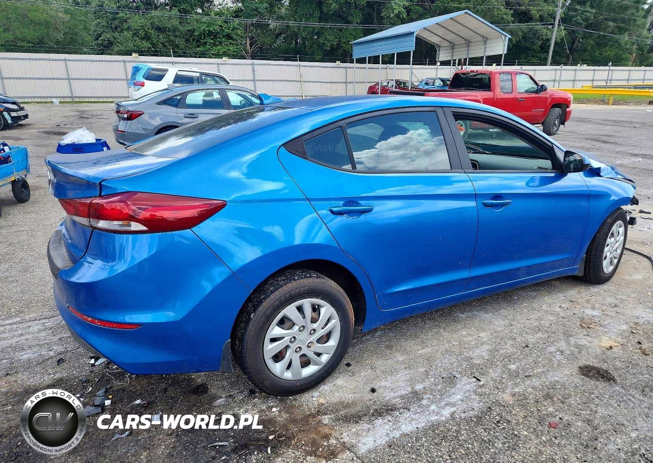 2017 Hyundai Elantra Se VIN:KMHD74LF6HU400715 - 3