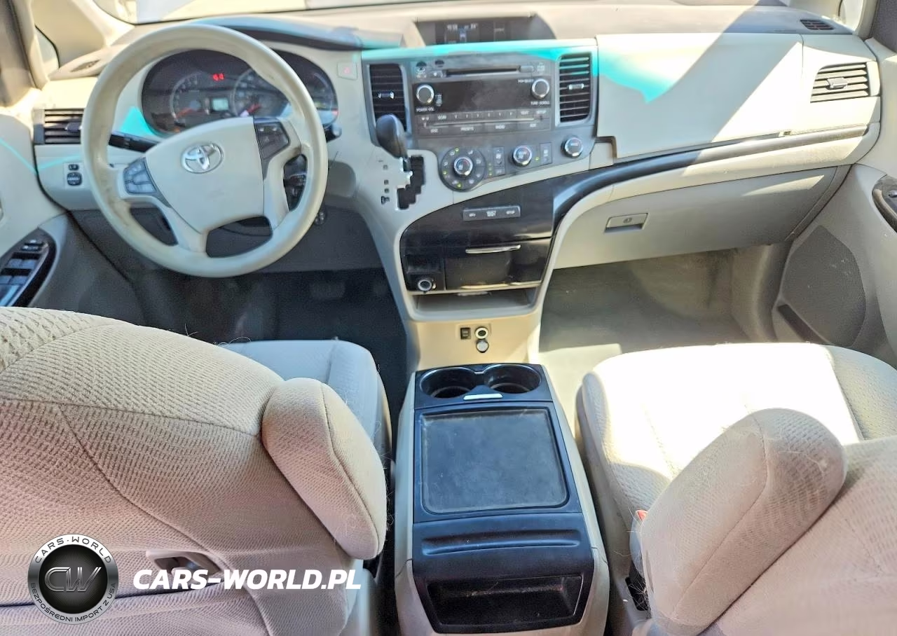 2012 Toyota Sienna Le VIN:5TDJK3DC0CS037460 - 8