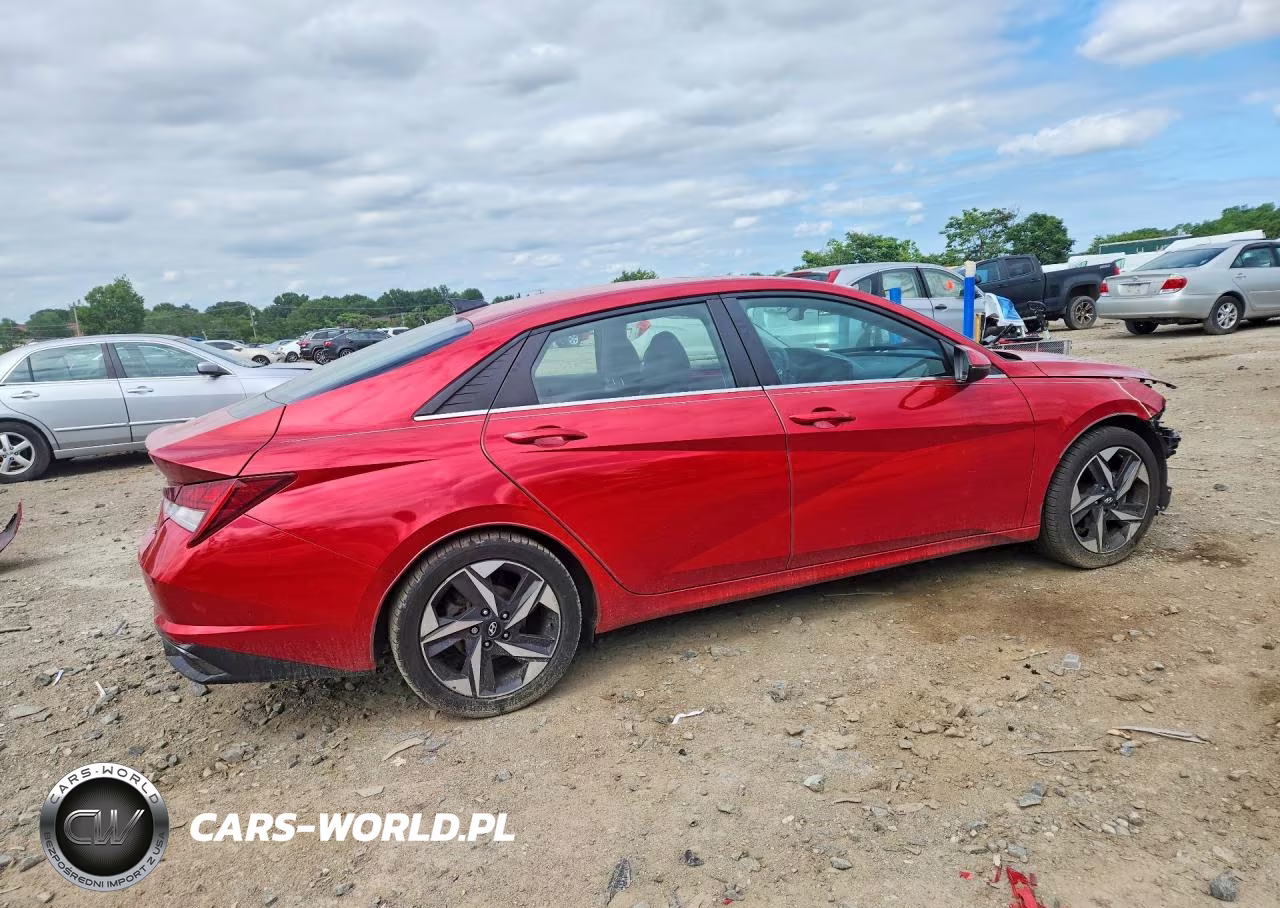 2021 Hyundai Elantra Limited VIN:5NPLP4AG1MH037059 - 3