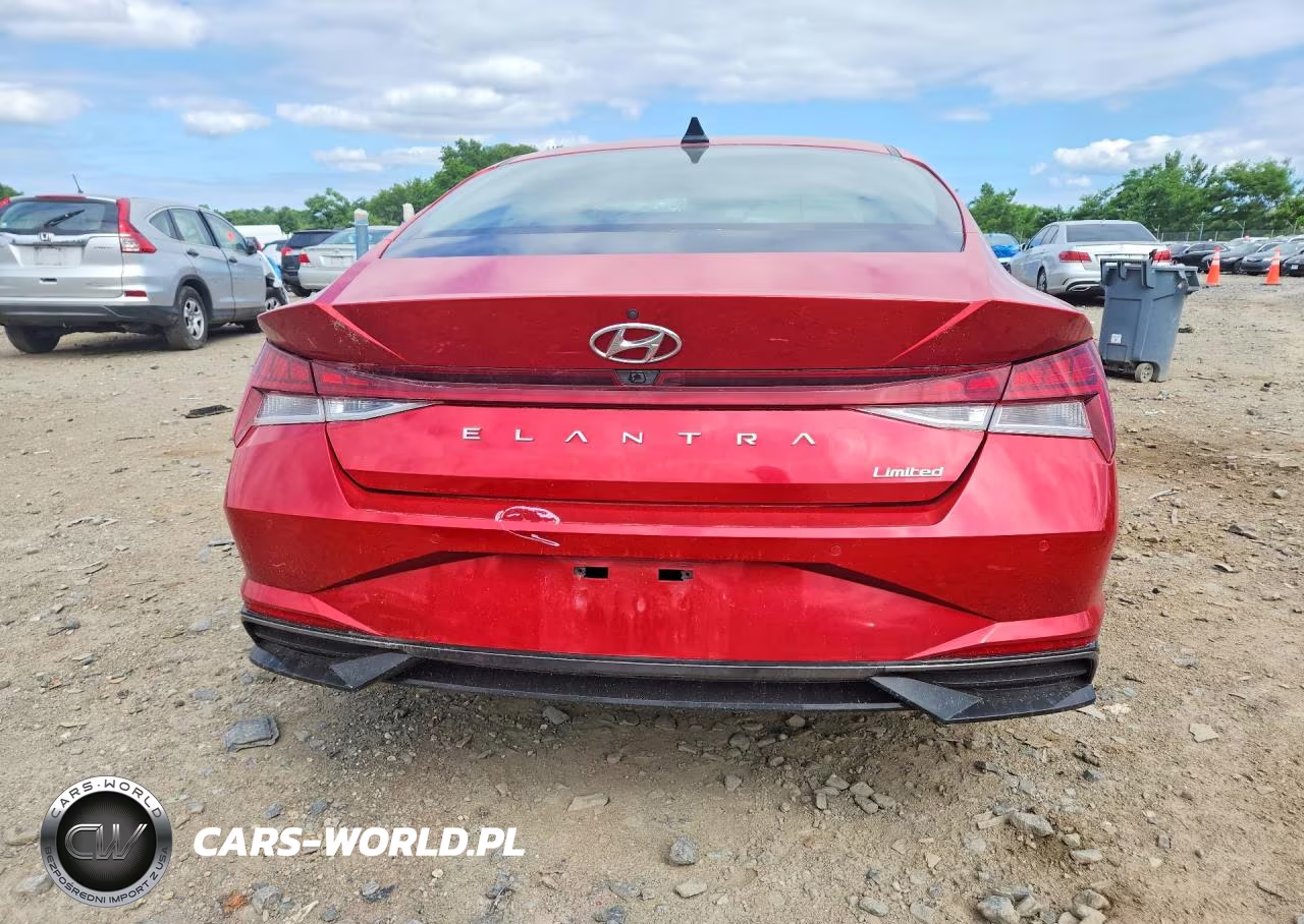 2021 Hyundai Elantra Limited VIN:5NPLP4AG1MH037059 - 6