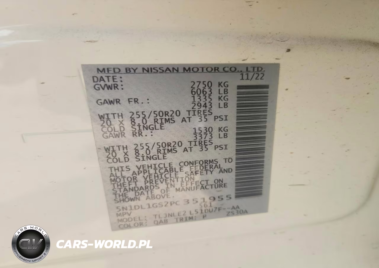 2023 Infiniti Qx60 Sensory VIN:5N1DL1GS2PC351955 - 13