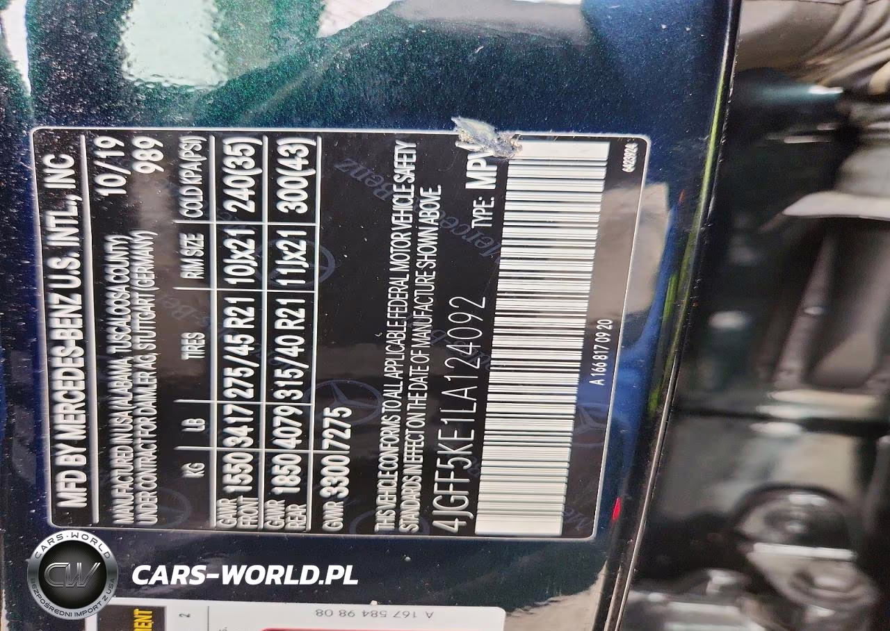 2020 Mercedes-Benz Gls 450 4Matic VIN:4JGFF5KE1LA124092 - 13