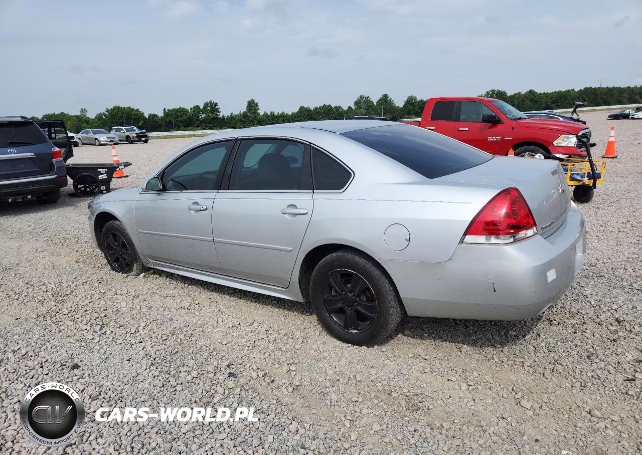 2012 Chevrolet Impala Ls VIN:2G1WF5E34C1157816 - 2