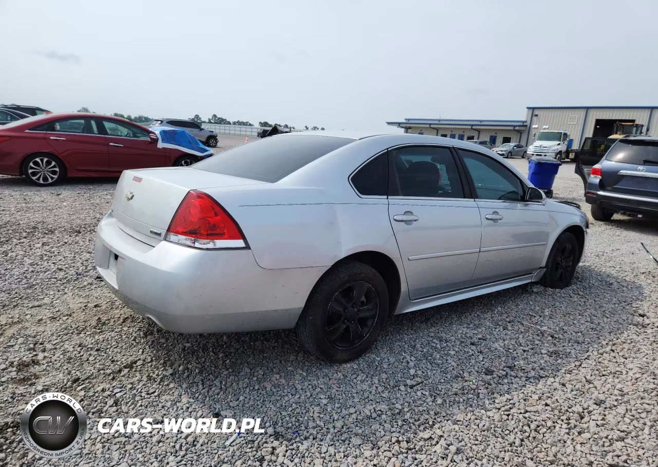 2012 Chevrolet Impala Ls VIN:2G1WF5E34C1157816 - 3