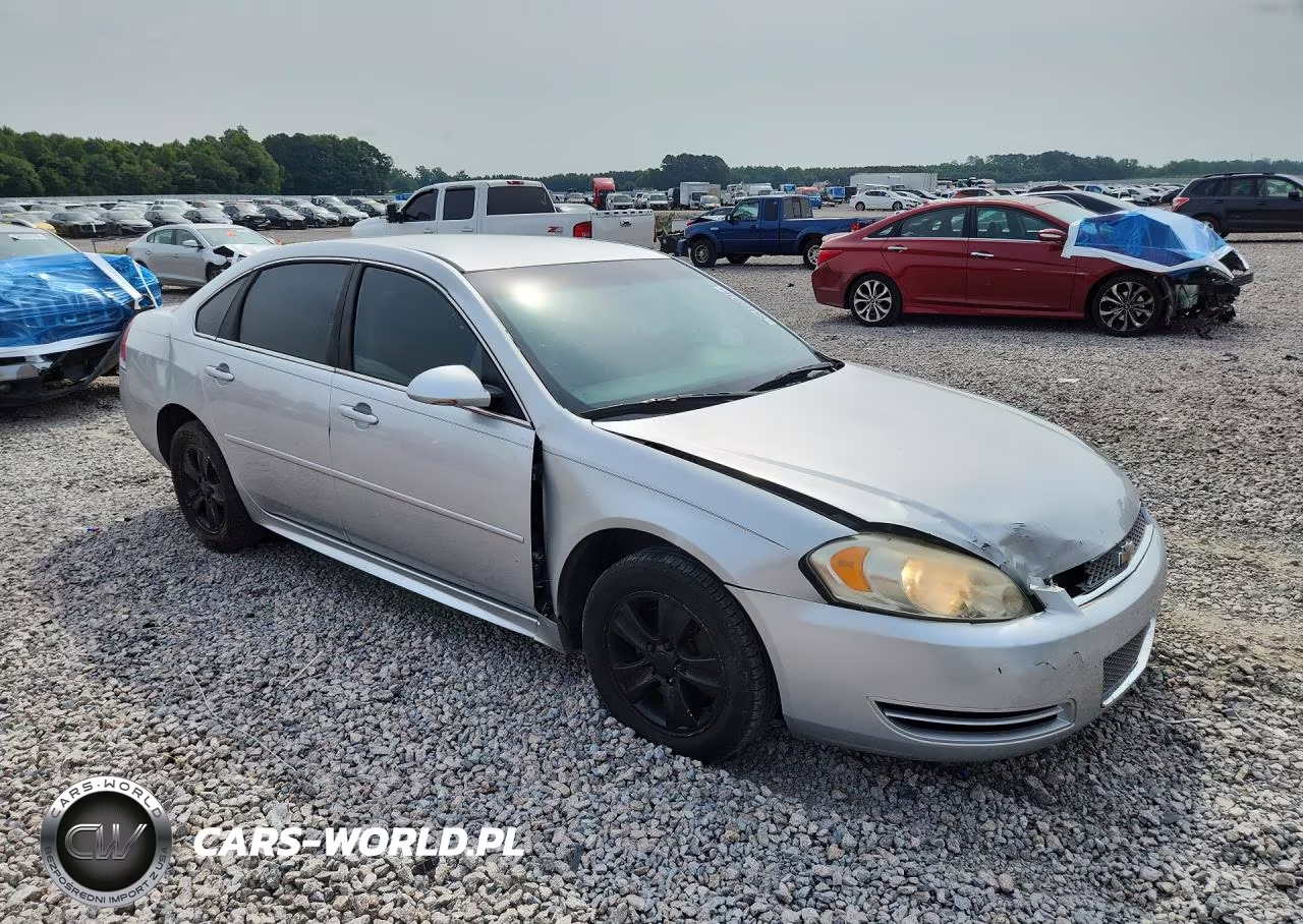 2012 Chevrolet Impala Ls VIN:2G1WF5E34C1157816 - 4
