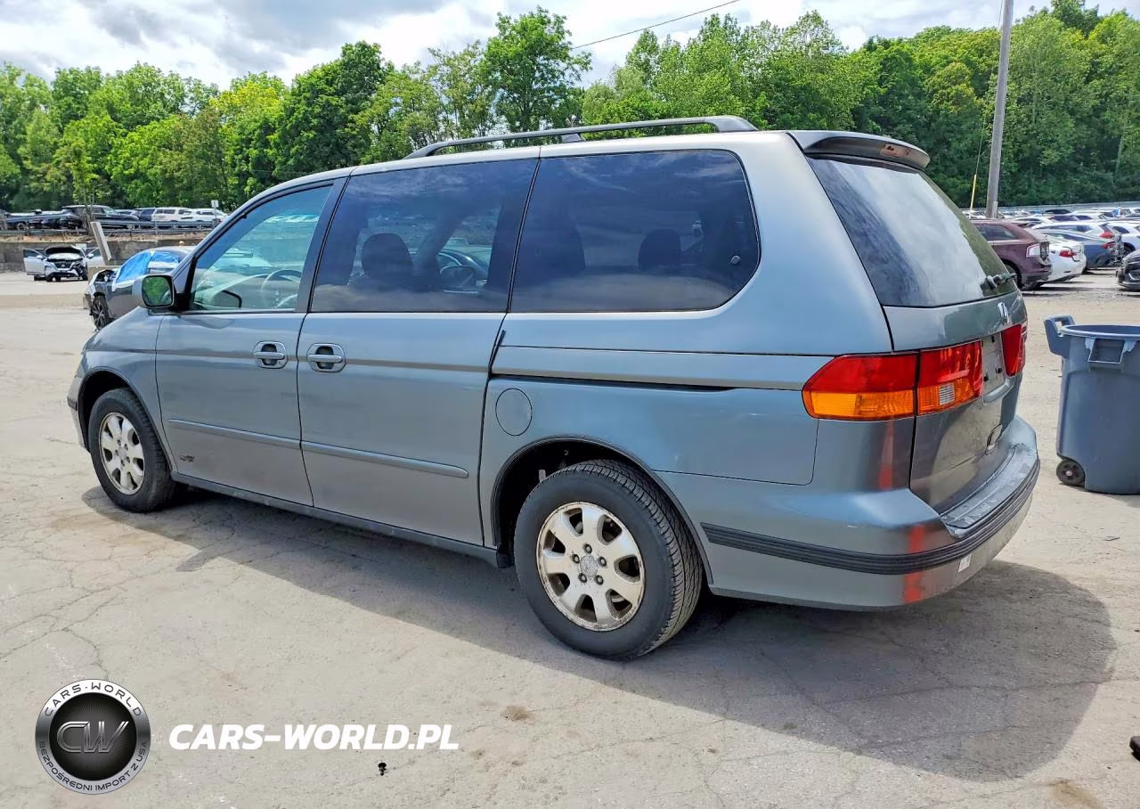 2002 Honda Odyssey Exl VIN:5FNRL18022B033966 - 2